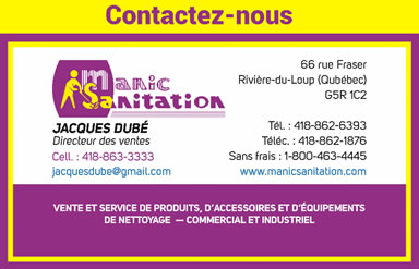 carte affaire manic sanitation